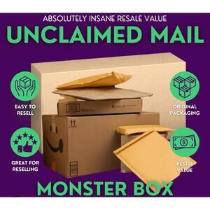 MONSTER BOX- Unclaimed MAIL